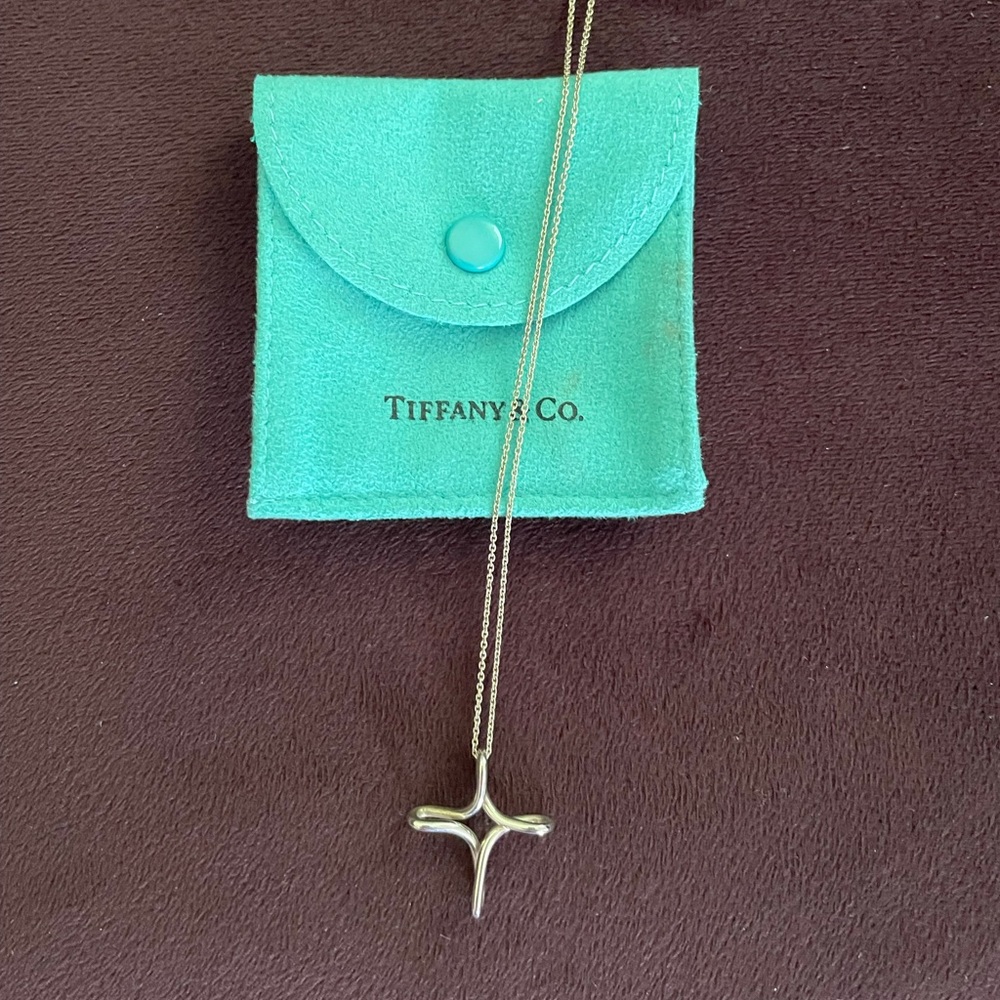 Tiffany & Co. Infinity Cross Necklace